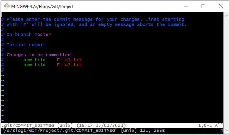 GIT – How To Commit Your Changes ? – Praudyog