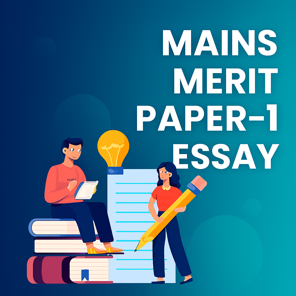 OPSC – Mains Merit Paper -1 : Essay
