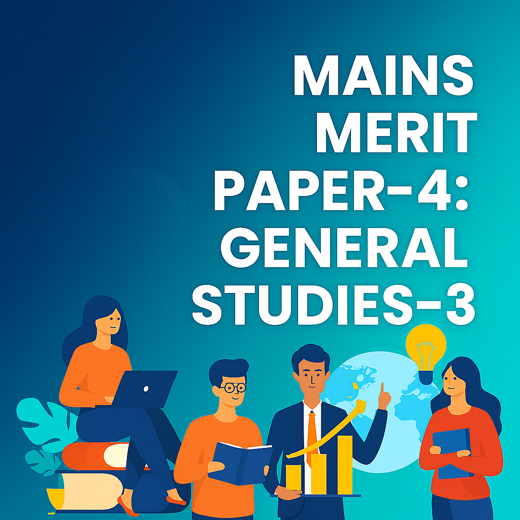 OPSC – Mains Merit Paper – 4 : General Studies – 3