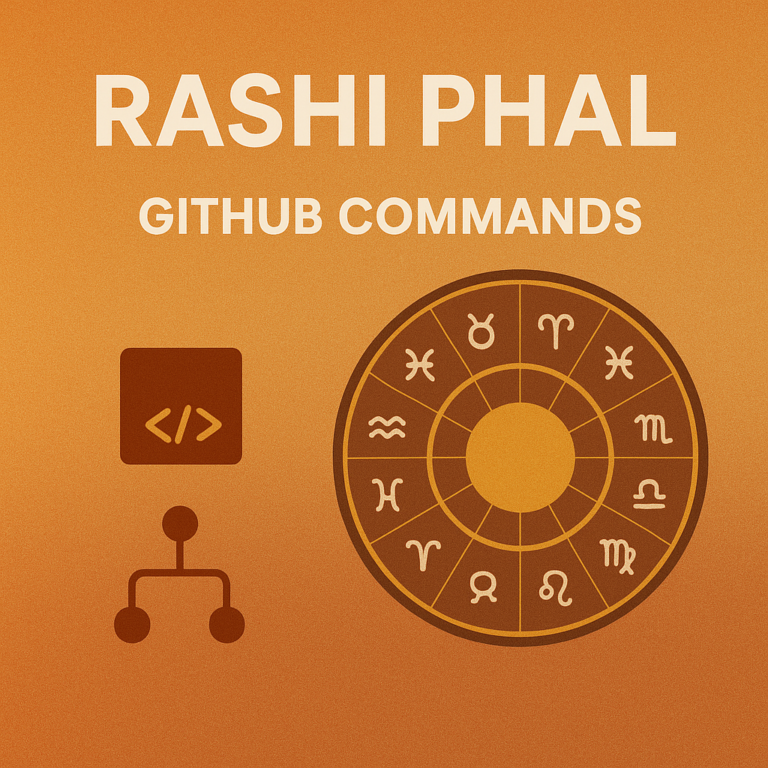 Rashi Phal – GitHub Commands