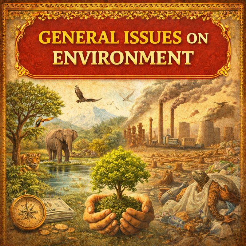 OPSC – Prelim Paper – 1: General Issues On Environment Syllabus